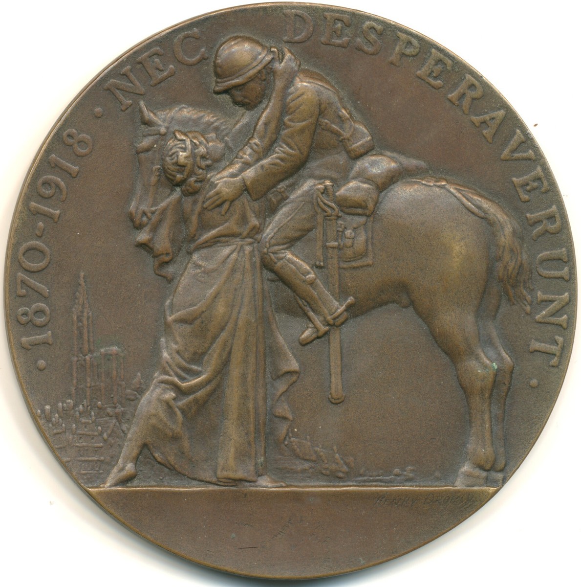 Médaille Libération Strasbourg 22 Novembre 1918 Henry Dropsy | eBay