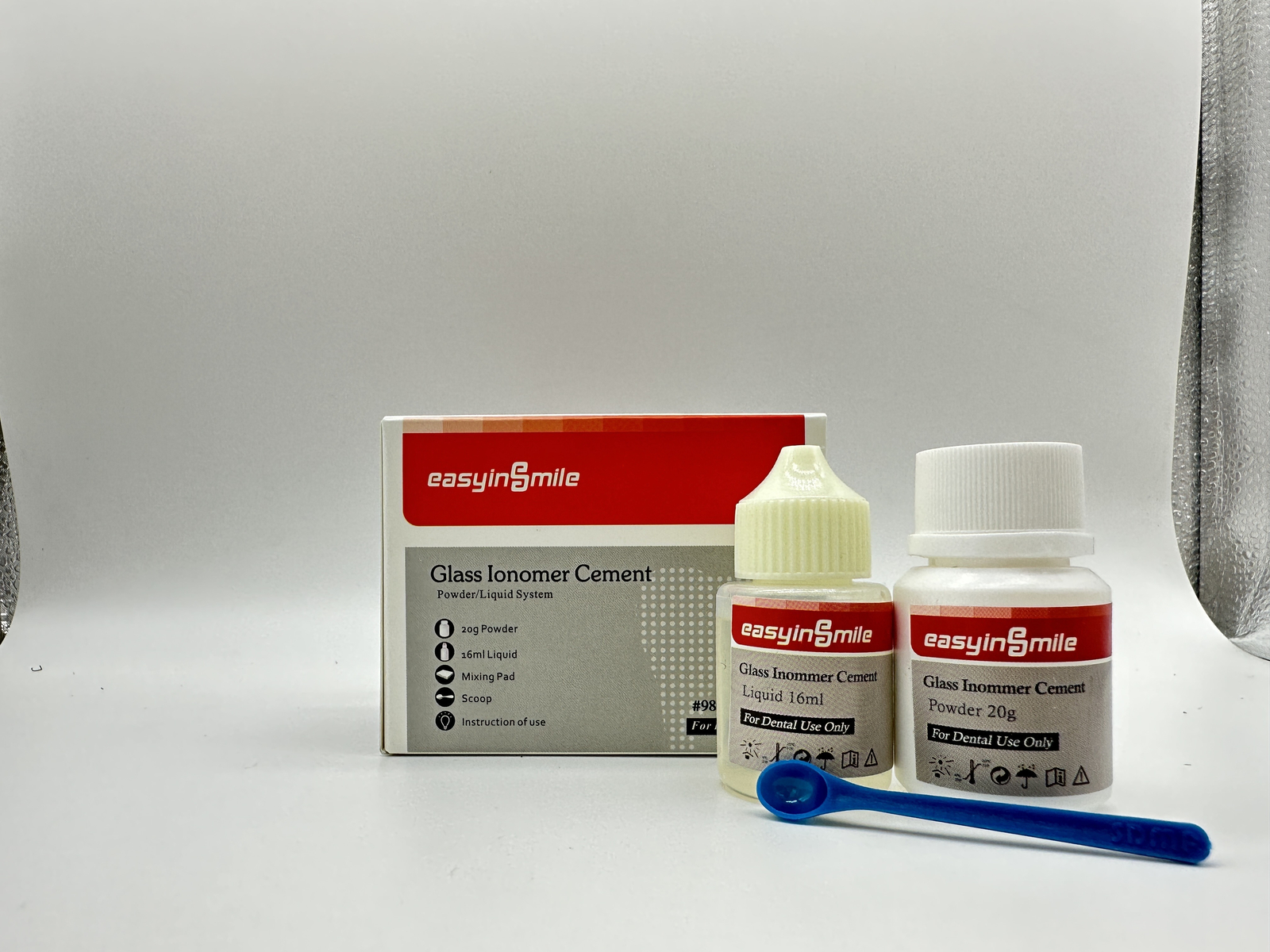 Permanent Dental Cement Glass Ionomer Crown Bridge Veneer Luting