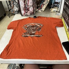 Harley Davidson Vintage USA Made Mens L Graphic T-Shirt Deadwood South Dakota