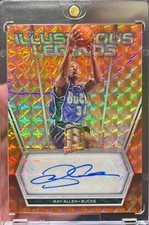 2017-18 Spectra Ray Allen Illustrious Legends Signature Auto Orange Prizm /5 SSP