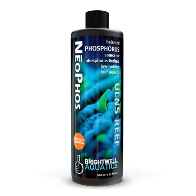 Brightwell Aquatics NeoPhos 500mL Phosphorus Source for Reef Aquariums
