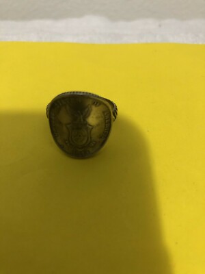 1944 D TWENTY CENTAVOS RING SIZE 9 3/4