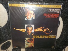 James Bond 007 Goldfinger Letterbox Laserdisc LD Sean Connery Free Ship 50