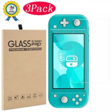 [3-Pack] Tempered Glass Screen Protector for Nintendo Switch Lite Gaming System