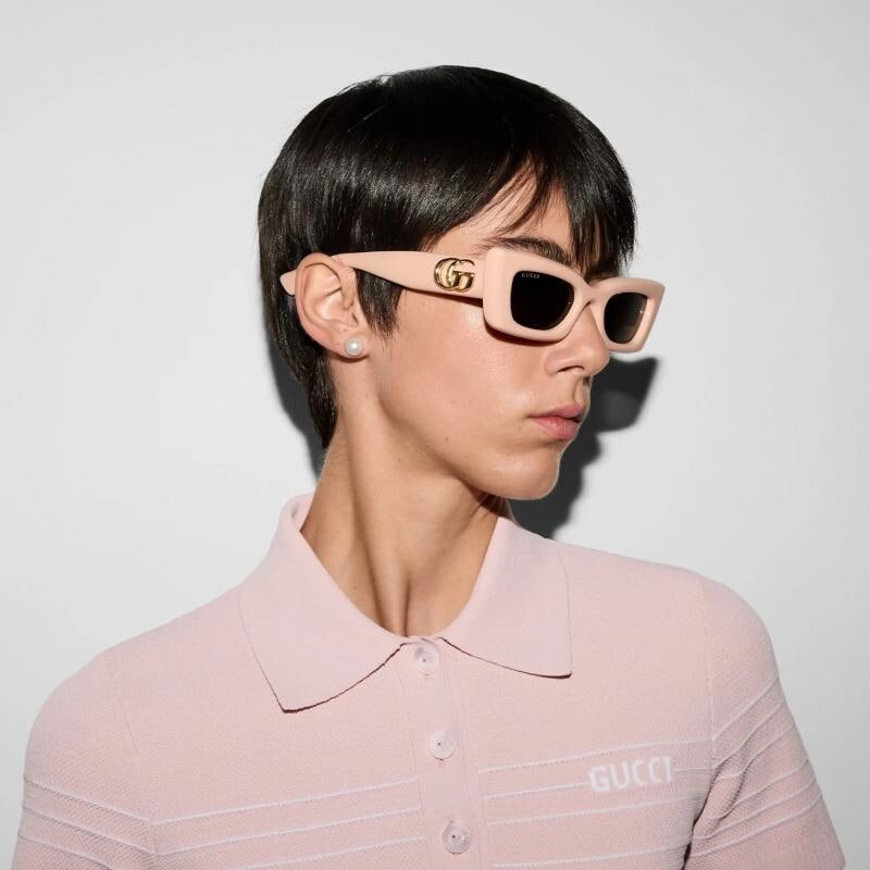 NEW GUCCI GG1827S 005 WOMEN PINK SUNGLASSES GUCCI | eBay