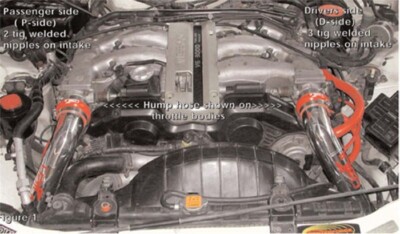 Injen IS Short Ram Cold Air Intake System for Nissan Z32 300zx