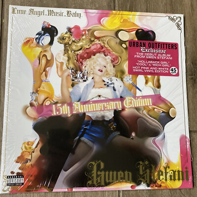 Gwen Stefani Love Angel Music Baby Vinyl Urban Outfitters RARE OOP 