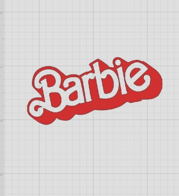 Barbie Vinyl Decal Sticker, Vintage Retro Barbie Car, Mirror, Dresser, Laptop!