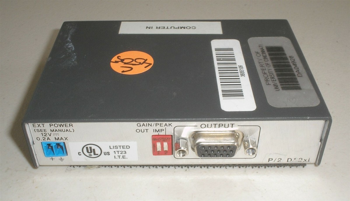 Extron Electronics P/2 DA2xi VGA Distribution Amplifier | eBay