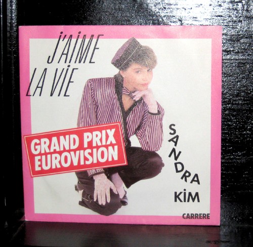 Sandra Kim J Aime La Vie Ne M Oublie Pas Mint 7 France 45 Carrere 1986 Ebay