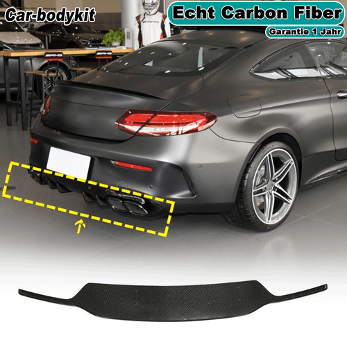 Difusor trasero carbono parachoques trasero difusor para Mercedes Benz A205 C205 C63 - Imagen 1 de 9
