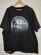 Garth Brooks 2014-2016 Tour T-Shirt HANES Made in USA, 2 XL Cotton