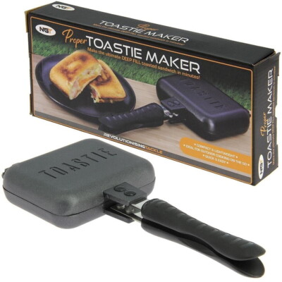 NGT Toastie Maker Proper Sandwich Toaster Kochen Karpfenangeln Camping 