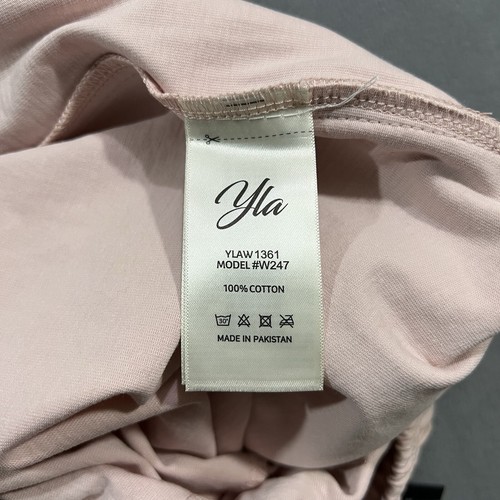 YoungLA Sweatpants Womens Large Pink Mauve Pump Cover Joggers Gym YLA Pants W247 - Picture 5 of 8