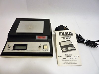 Vintage Ohaus Digital Balance C 200 P 
