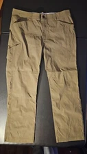 Orvis Tech Mens 40×32 Olive Performance Pants Stretch Water Repellent