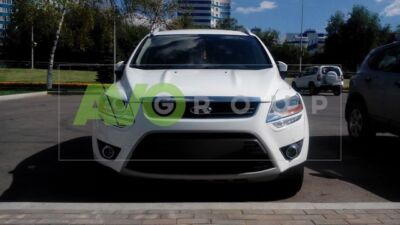 Headlight Eyelids For Ford Kuga 2008-2012 – ABS Gloss Black – AVOGroup European Union