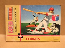 R.B.I. BASEBALL Manual - no game .... NES Nintendo