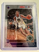 K75,495 - 2019-20 Hoops Premium Stock #223 Jordan Poole RC