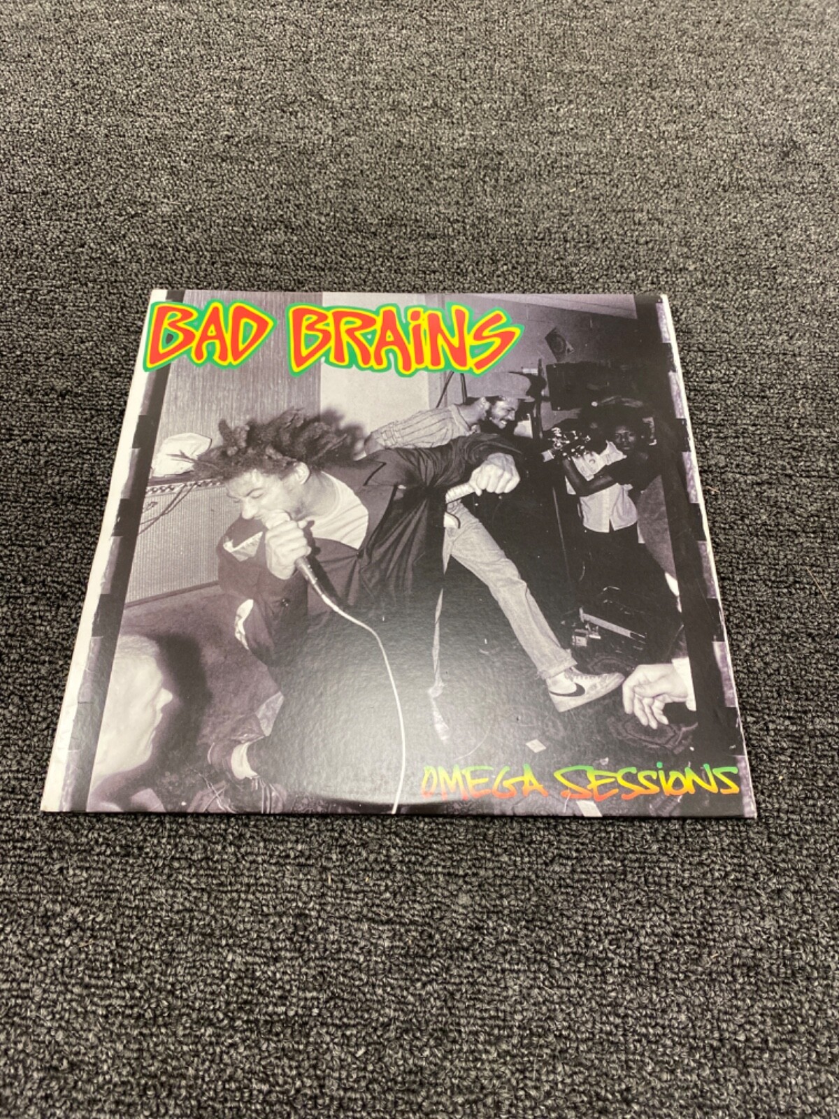 BAD BRAINS - OMEGA SESSIONS 10” COLORED VINYL DC PUNK record Near Mint A Classic