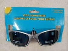 Boys Greenbrier Int. gray kids sunglasses polycarbonate lenses UV protection NIP