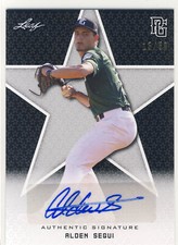 ALDEN SEGUI 2020 Leaf Perfect Game PG Black AUTO /50 NORTH CAROLINA UNC