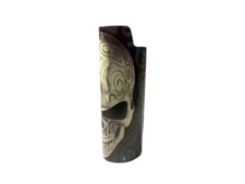 Glow In The Dark Design Epoxy Metal Lighter Case Cover Holder