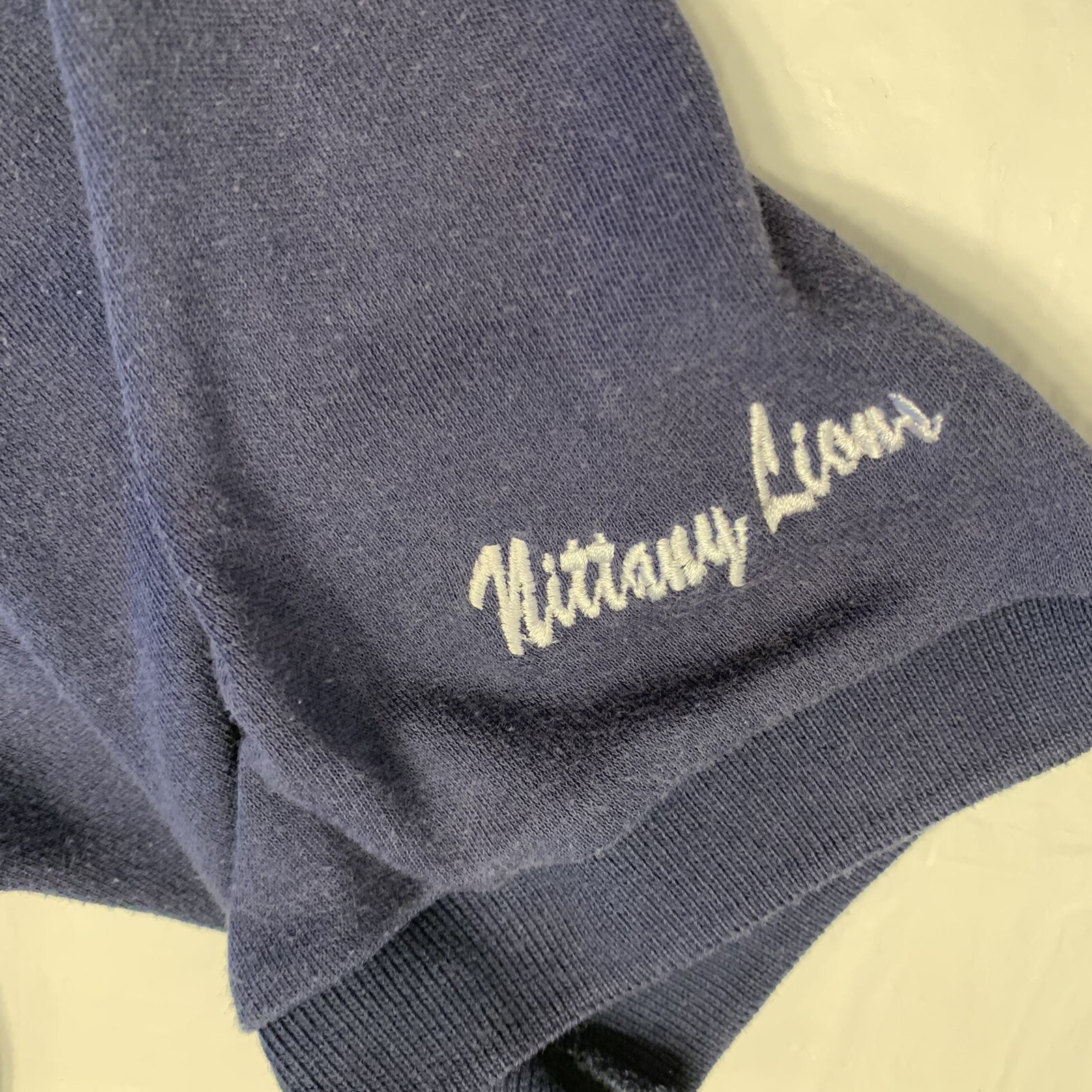 Polo Shirt vintage anni '80 fila anteriore Penn State Nittany Lions da uomo grande morbida