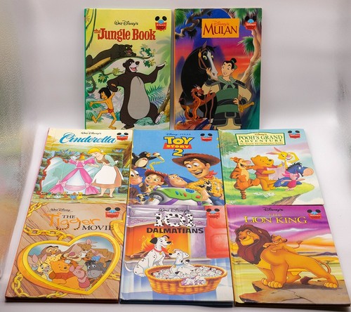 8 Walt Disney's Wonderful World of Reading Book LOT Aristocats Classics - 第 1/1 張圖片