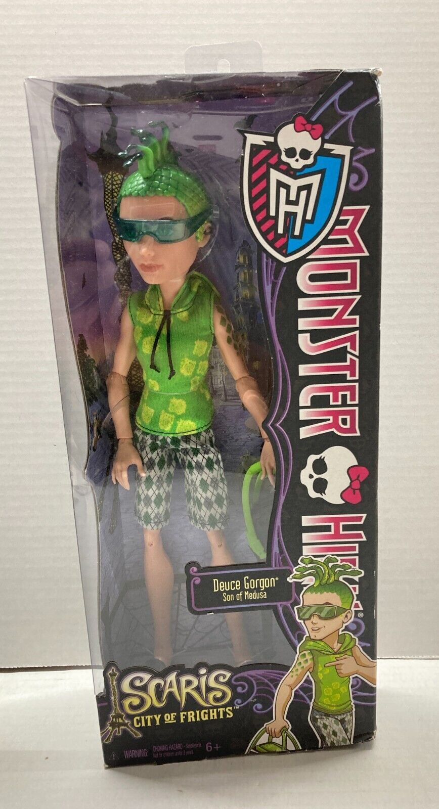 Monster High Deuce Gorgon Son of Medusa 