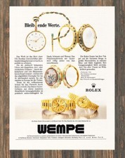 Rolex Day-Date - WEMPE - Reklame Werbeanzeige Original-Werbung 1985