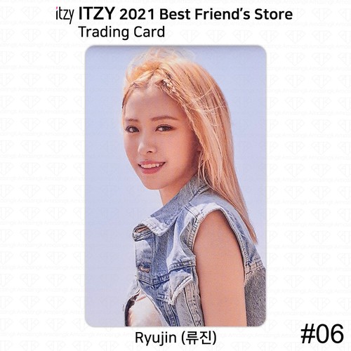 ITZY 2021 Best Friend's Store Official MD Trading Card Photocard & Sticker KPOP - Picture 56 of 117