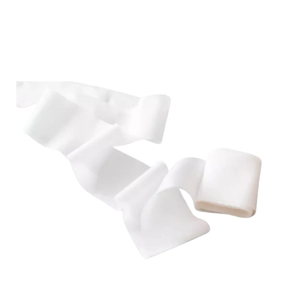 Cinta de seda de punto 100 % gasa de 1 pulgada con borde deshilachado (SIN TEÑIDO) | 45+ yardas Foto 3 de 4