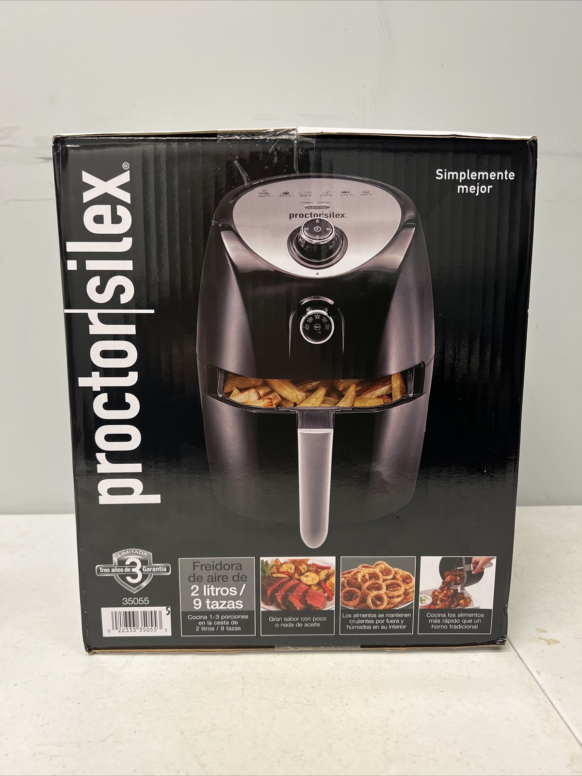 Proctor Silex Air Fryer, 2.2 Quart Capacity, 35055 BLACK 22333350553