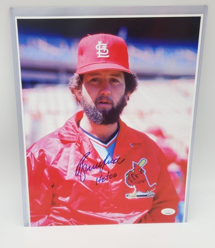 Bruce Sutter Signed Photo HOF 06 Inscription 11X14 Cardinals JSA COA - Picture 3 of 6