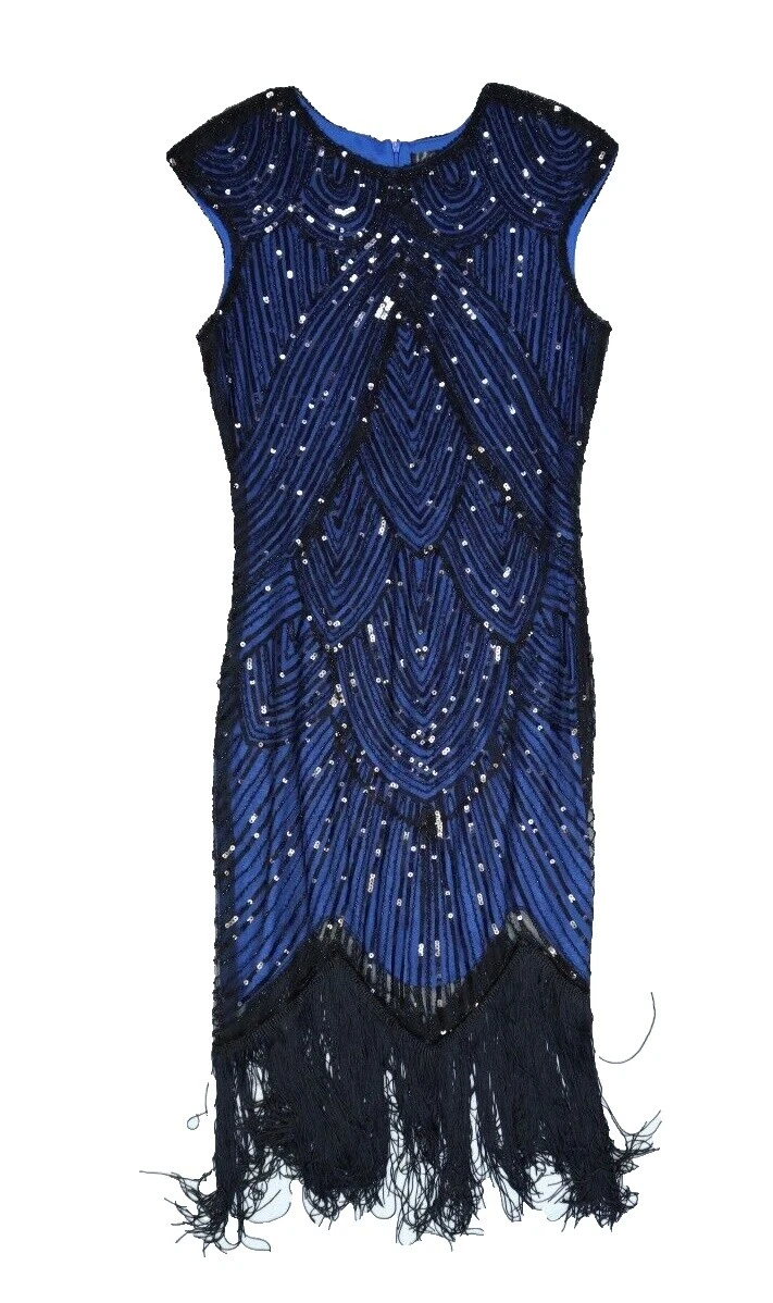 Vestido de lentejuelas disfraces 1920s y 1930s