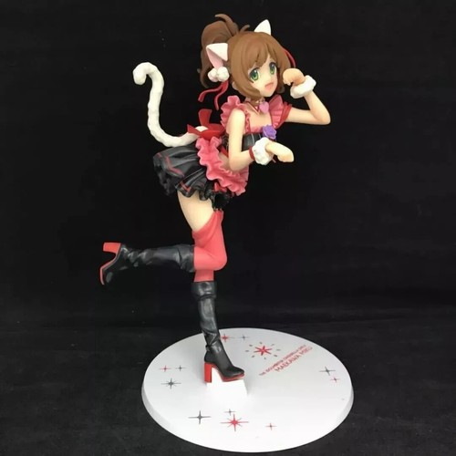 Anime Idol Master Cinderella Maekawa Future Catwoman PVC Figure Model