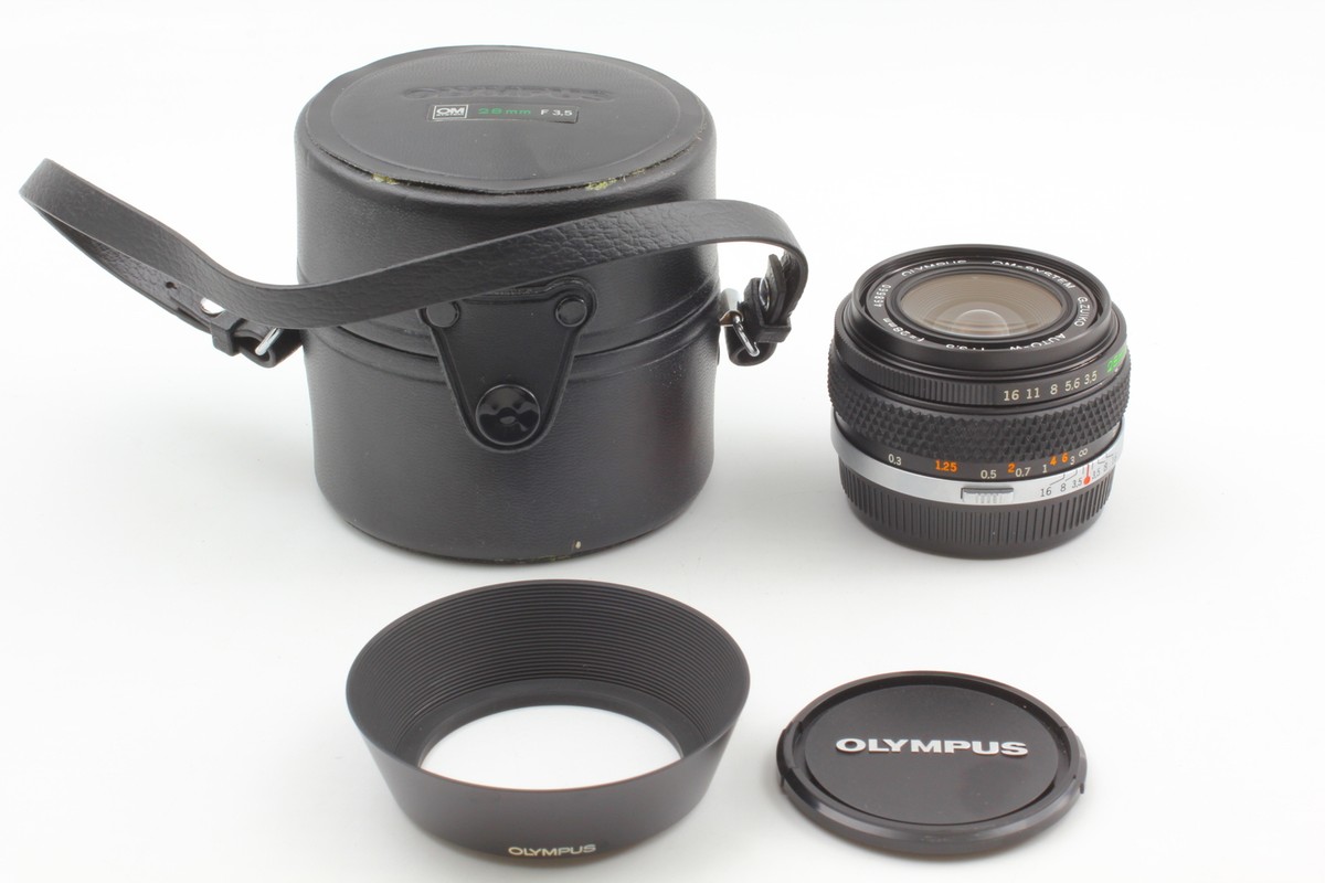 Exc+5 in Case] OLYMPUS OM-SYSTEM G.ZUIKO AUTO-W 28mm F3.5 Lens