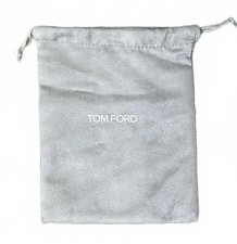 Tom Ford Grey Suede Dust Bag 7"x 8.75"