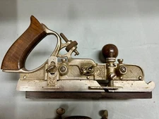 Vintage Stanley Sweetheart No. 45 Combination Plane w/ Cutters & Box FREE SHIP