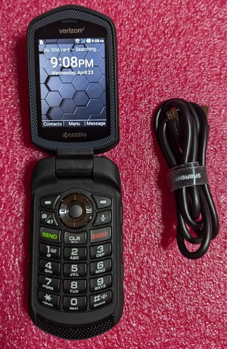Kyocera DuraXV Plus - 16 GB - Black (Verizon) Never used.