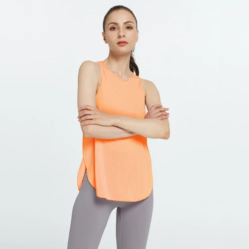 Women's Workout Tank Tops Cool-Dry Sleeveless Loose Fit Yoga Shirt Athletic Tops - Bild 31 von 41