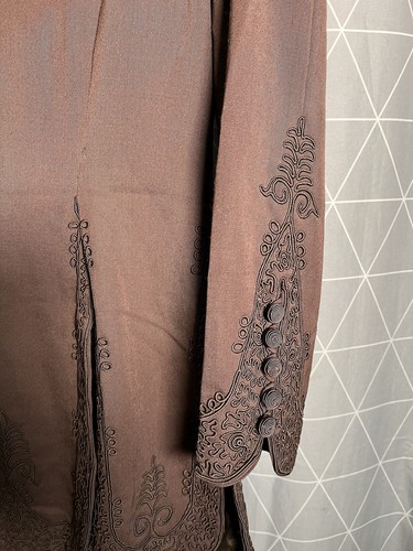 Carmen Marc Valvo Wool Blend Blazer- 4 - Picture 5 of 10