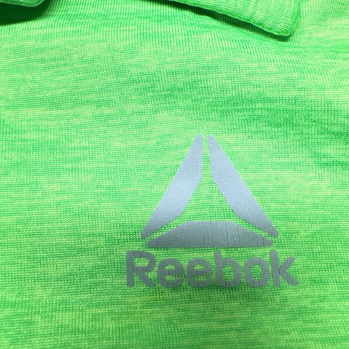 Reebok: Boys / Youth Sz S (10-12)GREENShort Sleeve Polo Shirt, Pre-Owned - Picture 2 of 8