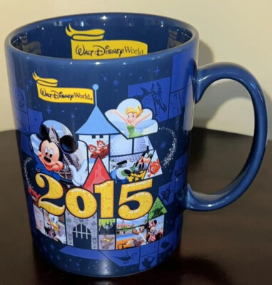 Walt Disney World Disney Parks Pixar 2015 Characters Blue Coffee Mug  X-Large Cup | eBay