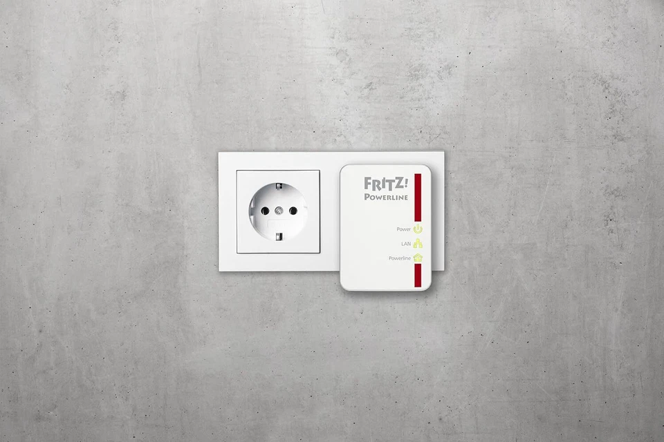 DEFEKT! AVM FRITZ!Powerline 510E Einzeladapter - Bild 2 von 2