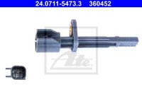 ATE Sensor DrehzahlfüHler Vorne Passend FüR Volvo XC90 II 256 Brandneu
