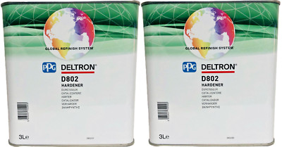 2x PPG Deltron D802 2K Härter Aktivator 3L High Performance