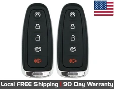 2x New Replacement Proximity Key Fob for Select Ford Lincoln *Check Fitment*