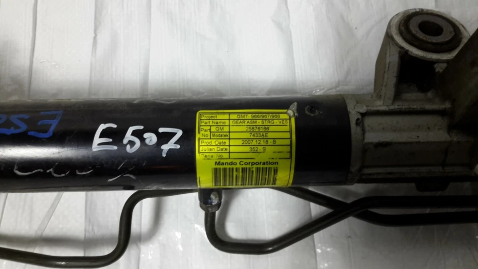 2007-2010 Saturn Outlook 3.6L Power Steering Gear OEM 23271566 Foto 3 de 3